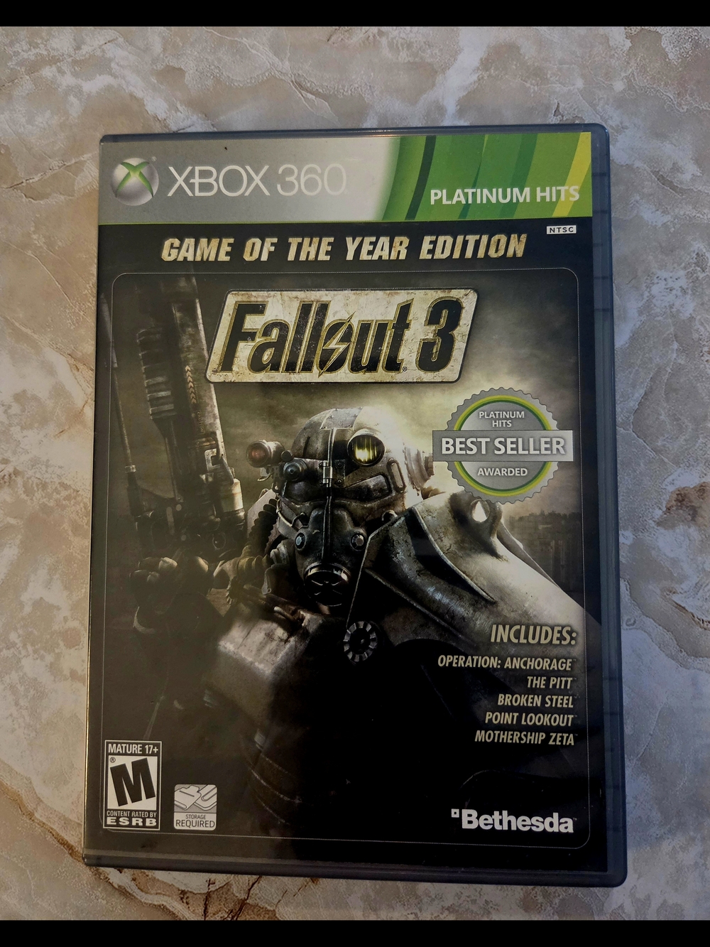 Fallout 3: Game of the Year Edition for Xbox 360 - Bethesda (Black)
